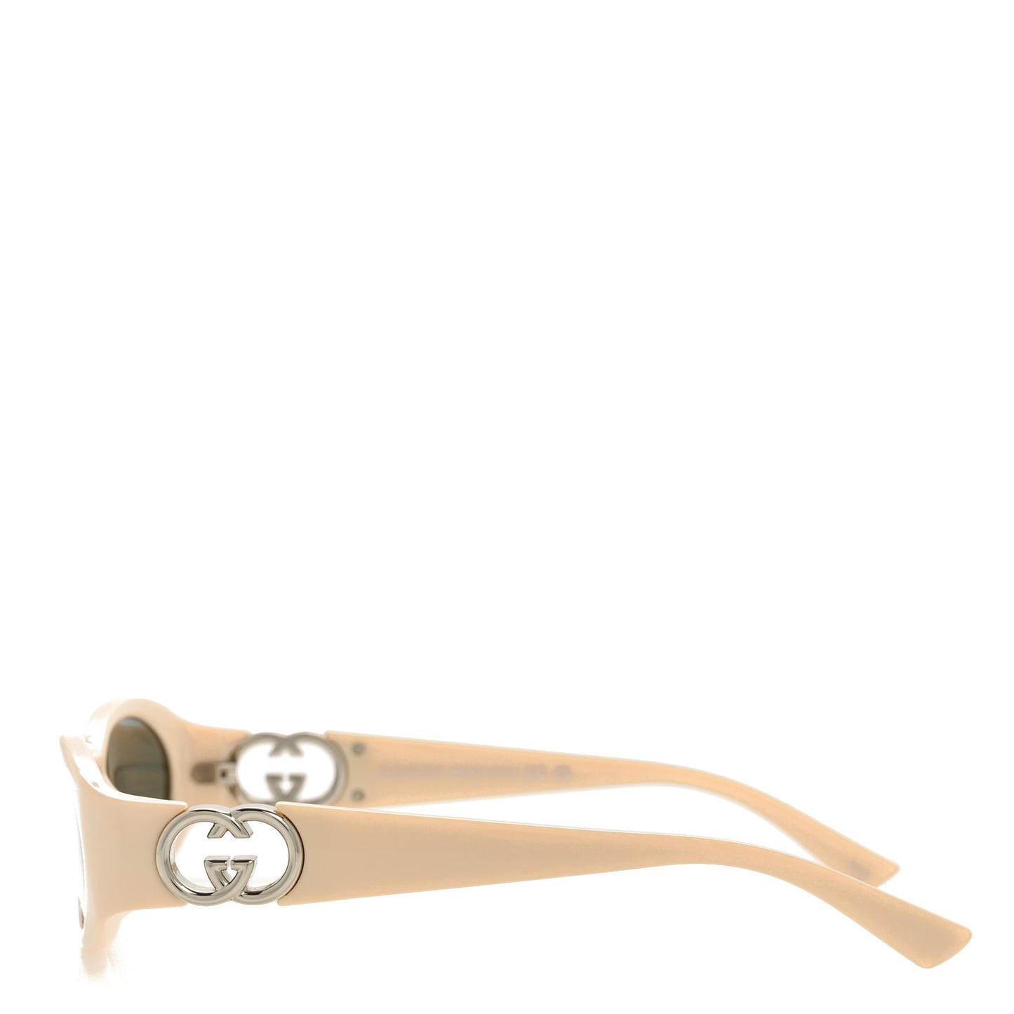 Acetate Oval Sunglasses GG1660S Ivory
