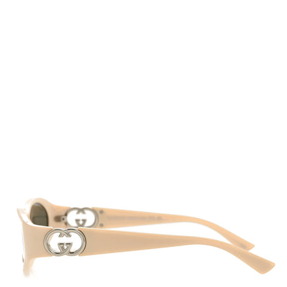 Gucci Acetate Oval Sunglasses GG1660S Ivory 3 of 9