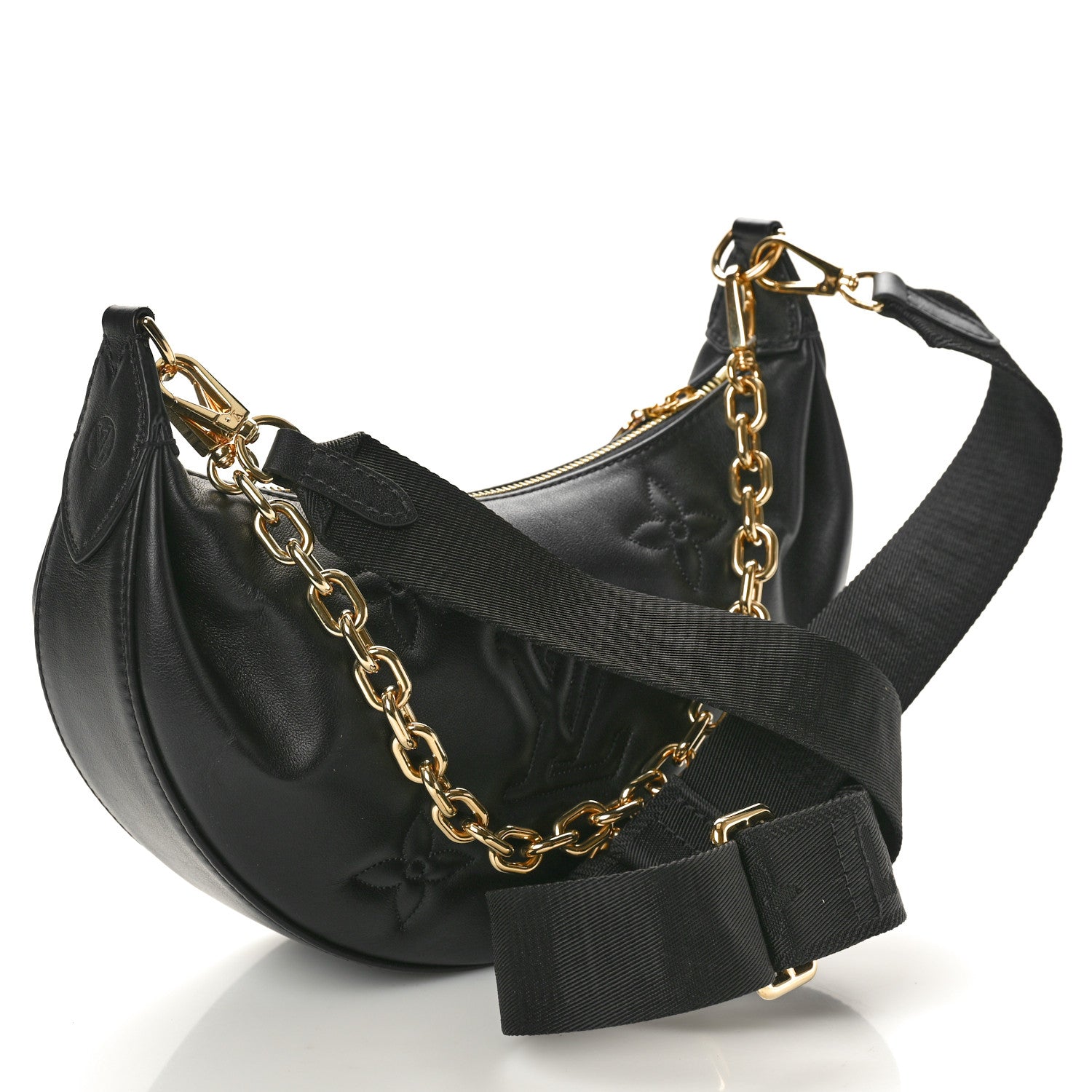 Louis Vuitton Calfskin Bubblegram Over The Moon Black 2 of 10