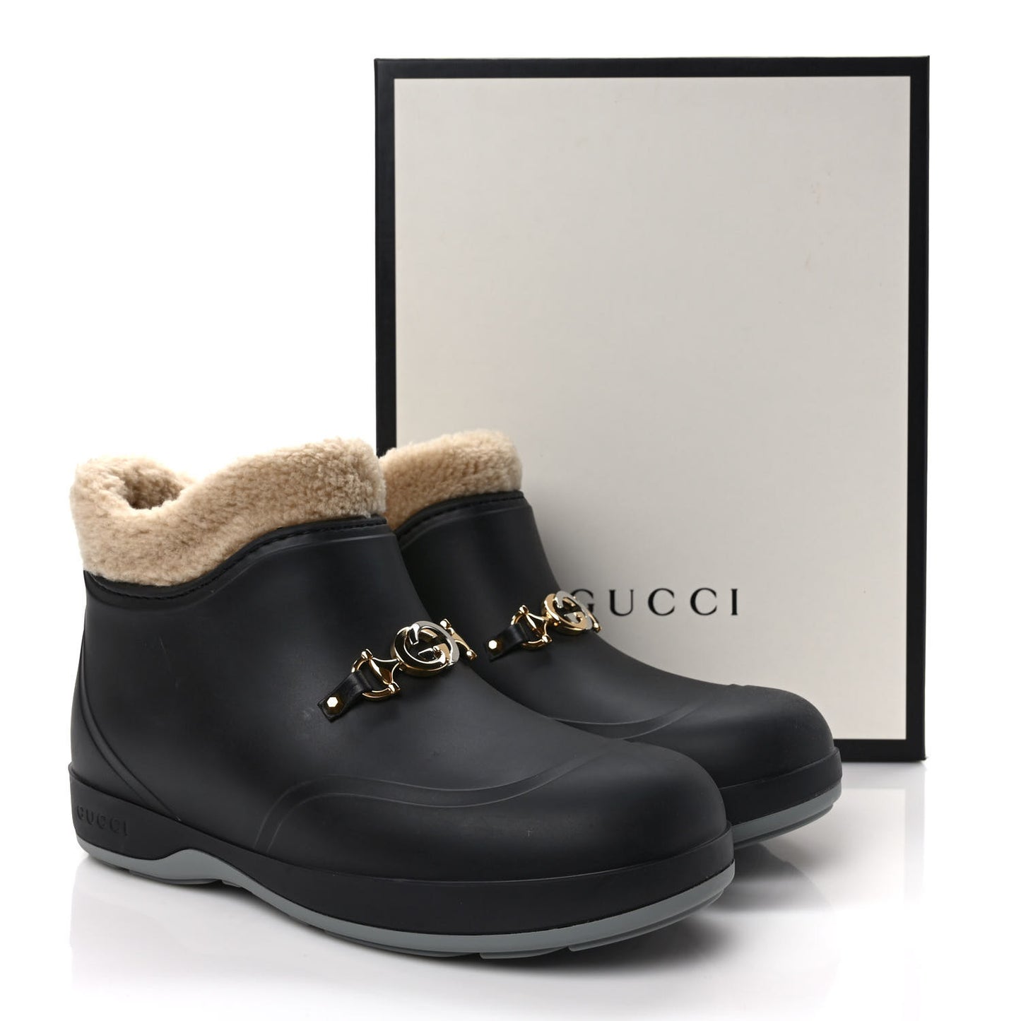 Rubber Wool Womens Crossy Ankle Boots 41 Black Butterscotch
