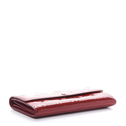 Louis Vuitton Vernis Sarah Wallet Pomme D'Amour 4 of 12