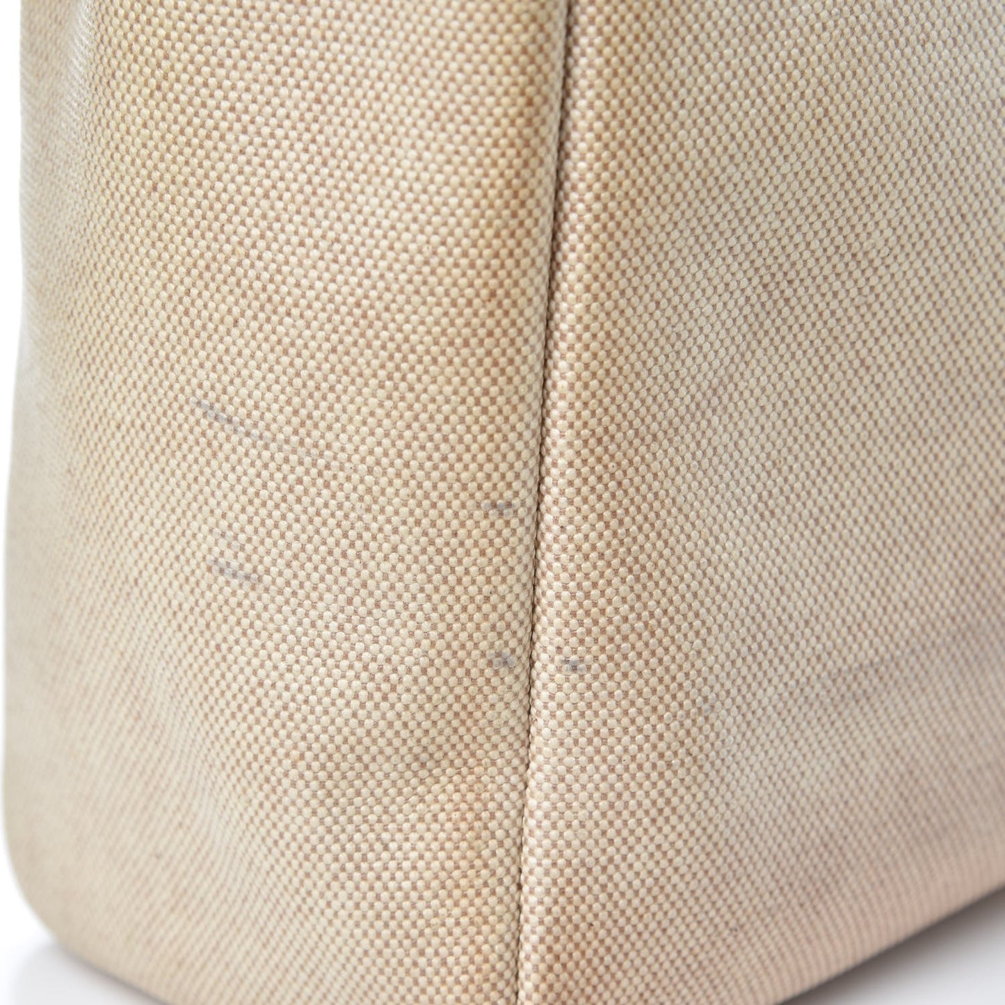Toile Vache Calfskin Herbag 30 PM Black