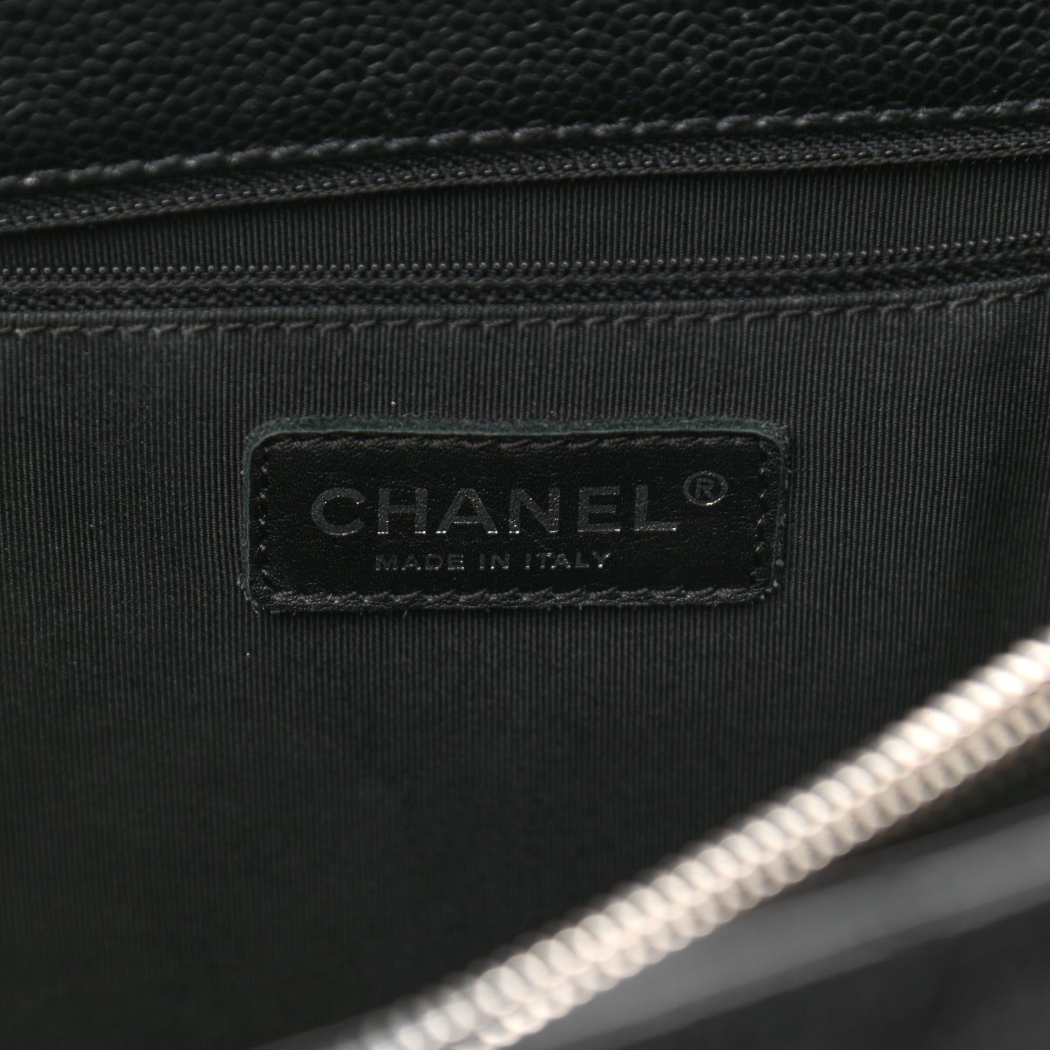 Chanel Caviar Quilted Grand Shopping Tote GST Black 6 of 11