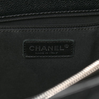 Chanel Caviar Quilted Grand Shopping Tote GST Black 6 of 11