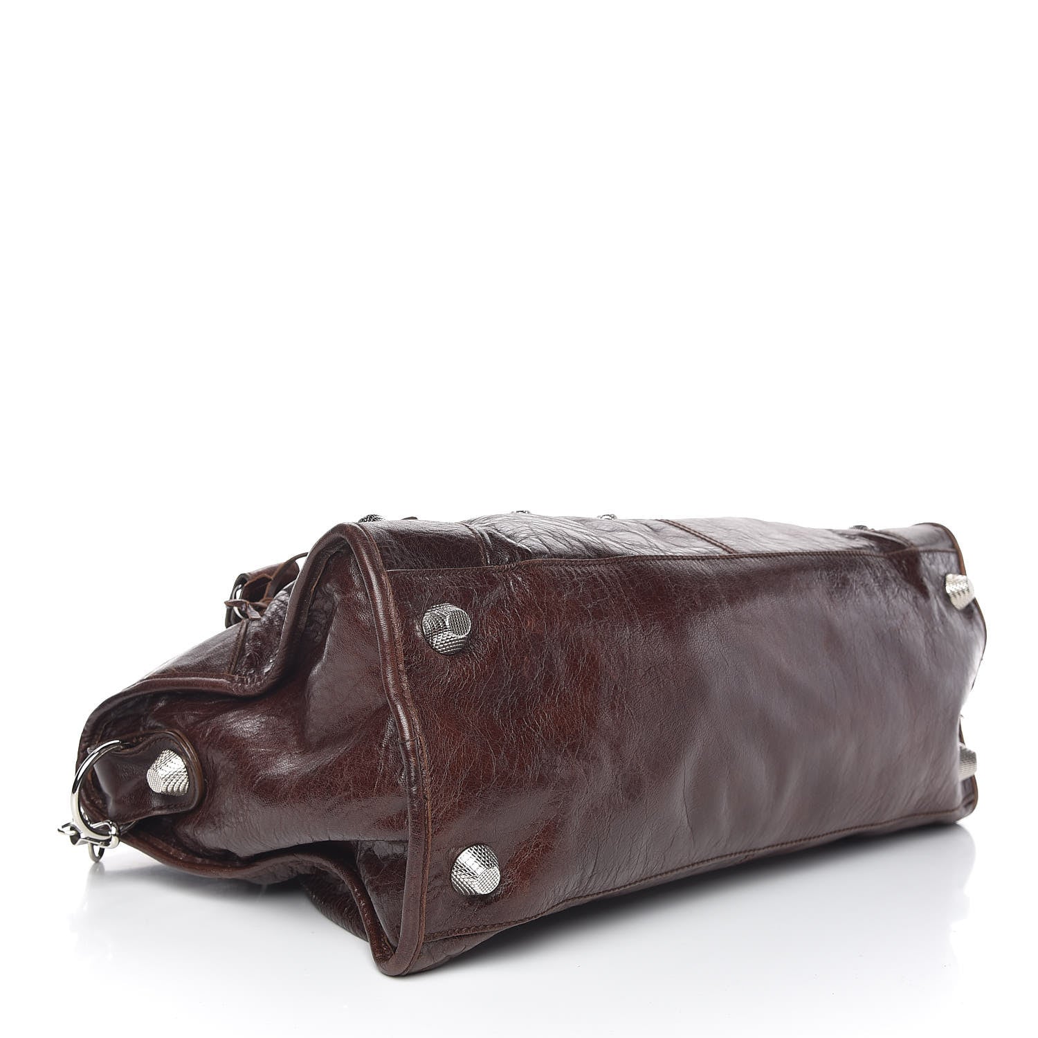 Balenciaga Chevre Giant 21 Silver Hardware Part Time Mogano 4 of 17
