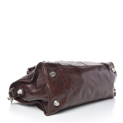 Balenciaga Chevre Giant 21 Silver Hardware Part Time Mogano 4 of 17