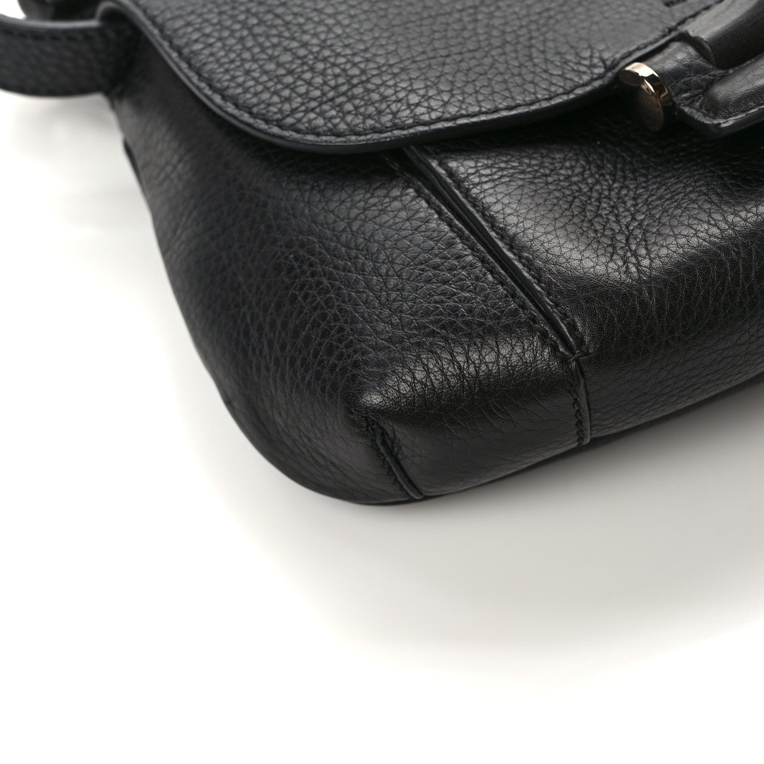 Gucci Calfskin Small Nouveau Shoulder Bag Black 10 of 12
