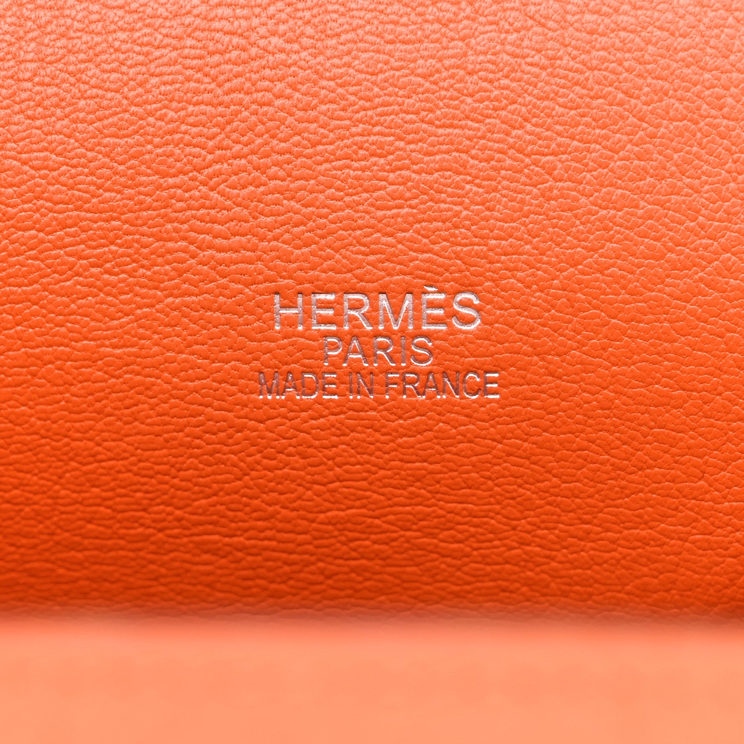 Hermes Taurillon Clemence Jypsiere 34 Orange 6 of 12