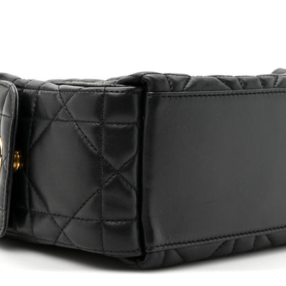 Christian Dior Lambskin Macrocannage Medium D-Dream Bag Black 10 of 10