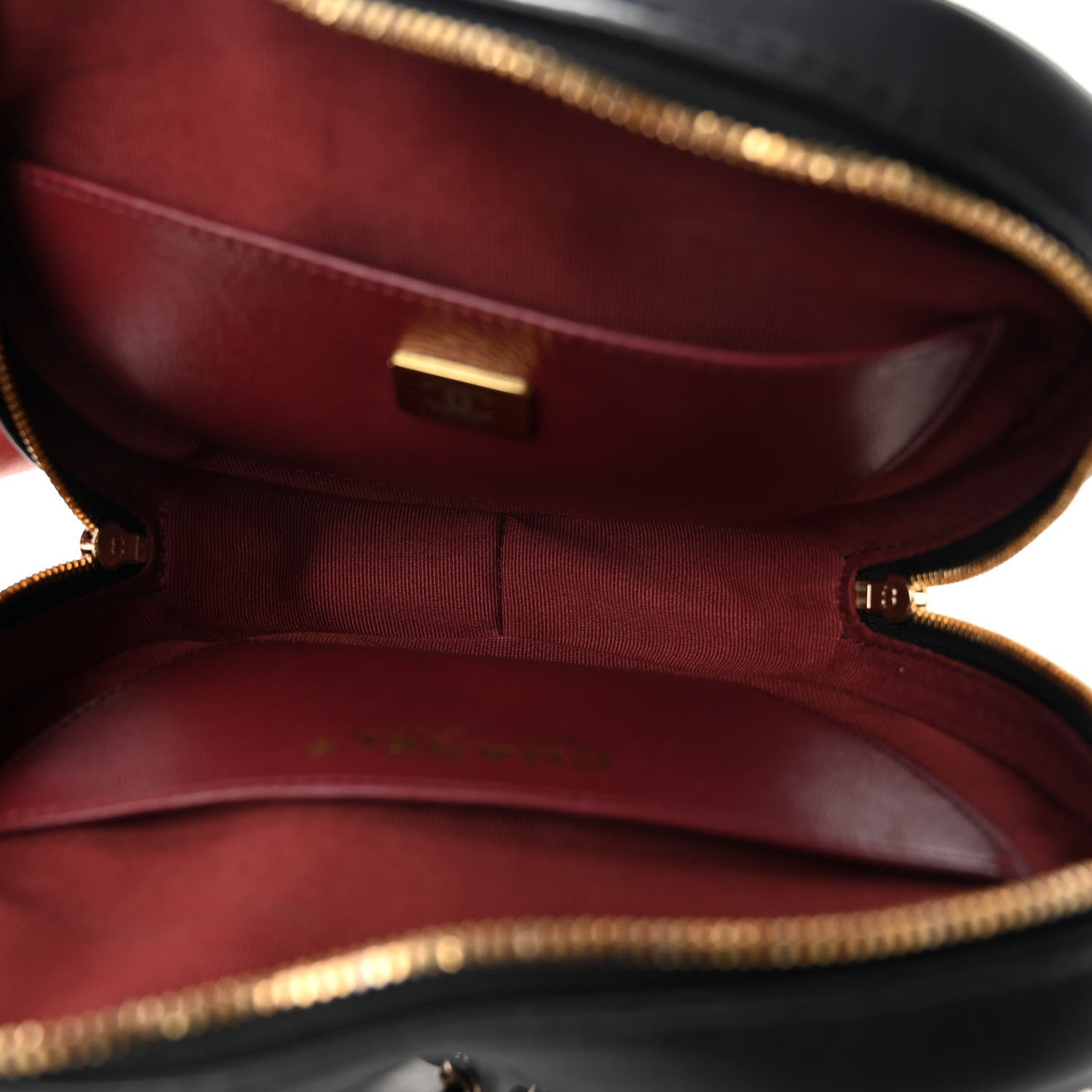 Chanel Lambskin Quilted CC In Love Heart Bag Black 5 of 10