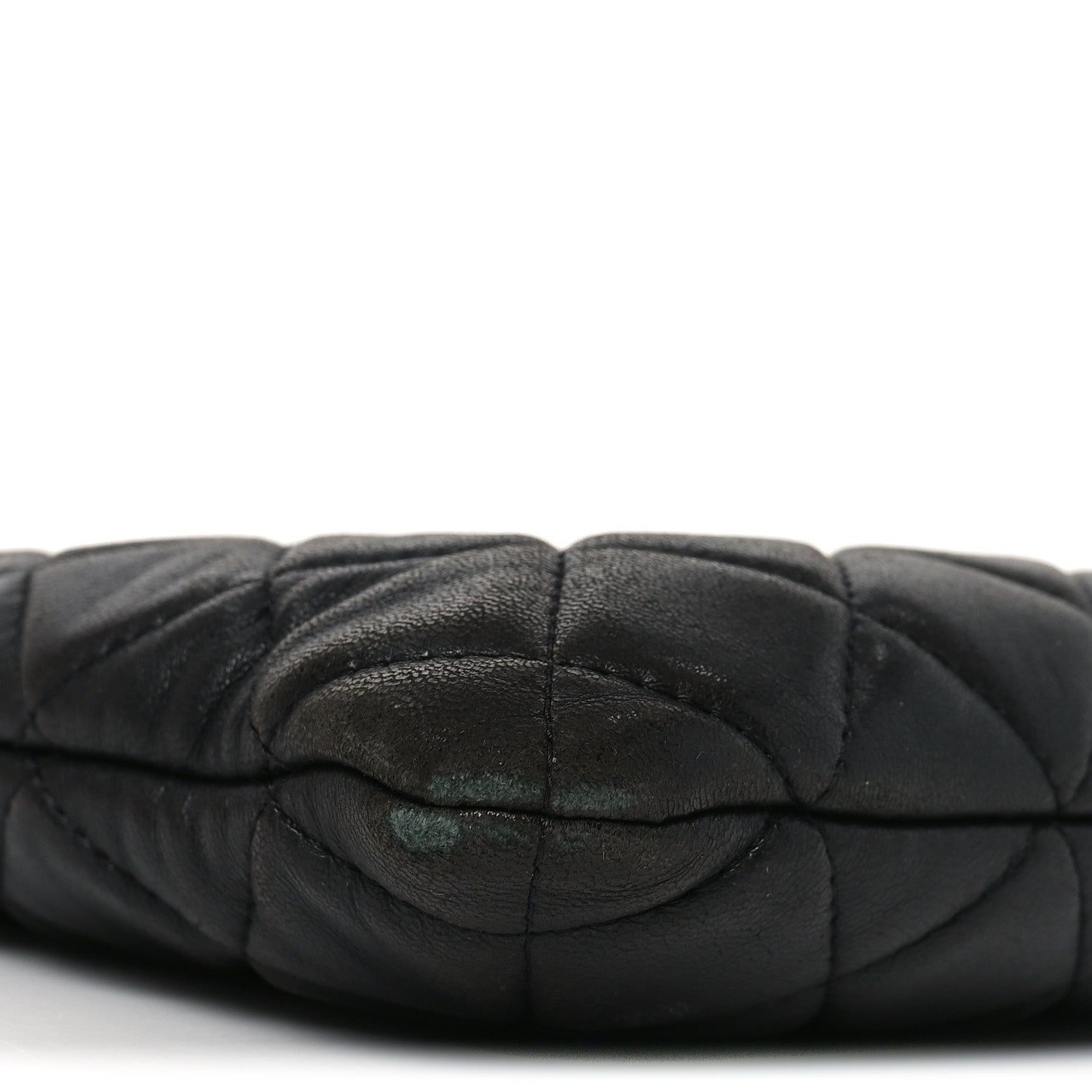 Chanel Lambskin Quilted Large Cosmetic Case Black 9 of 10