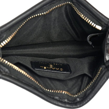 Chanel Tweed PVC Lambskin Key Pouch Black 5 of 8