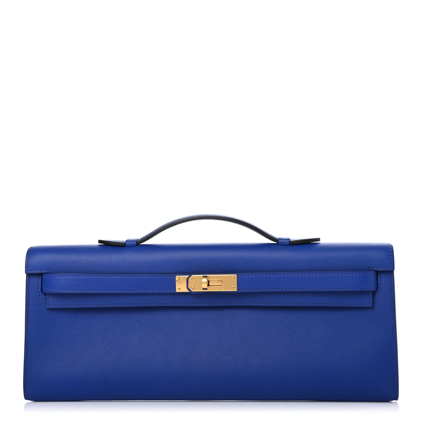Swift Kelly Cut Clutch Pochette Bleu Electrique