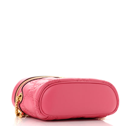 Gucci Calfskin GG Matelasse Mini Top Handle Bag Rhodamine Pink 4 of 10