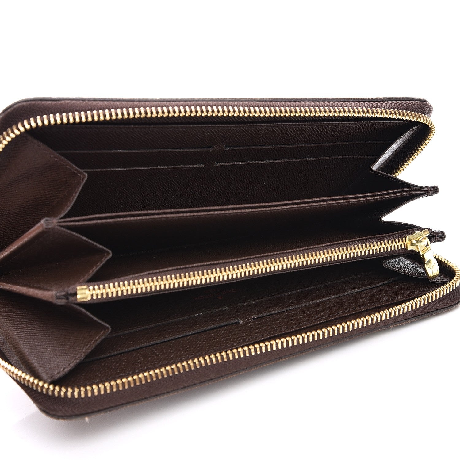 Louis Vuitton Damier Ebene Zippy Wallet 5 of 9