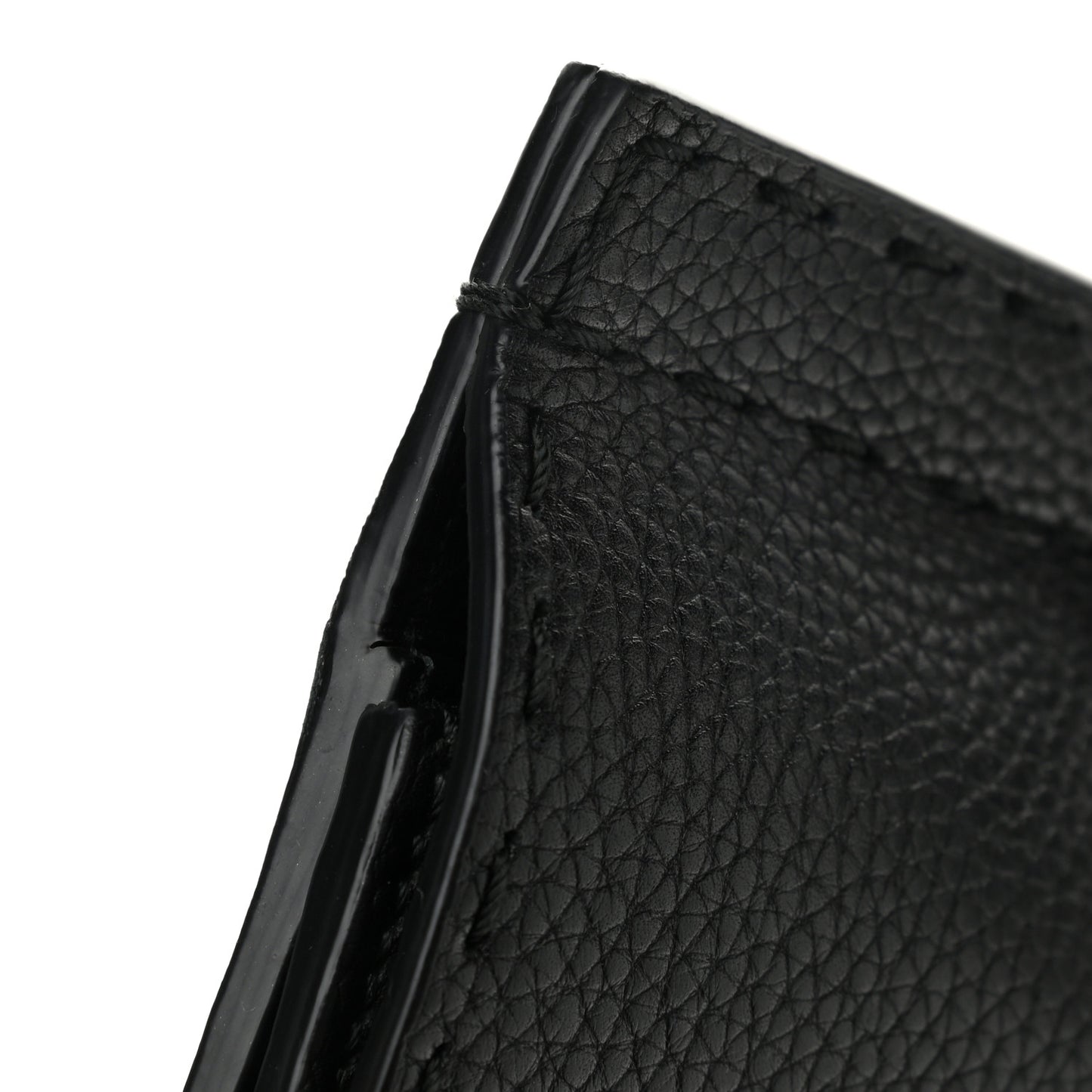 Calfskin Medium GG Marmont Top Handle Bag Black