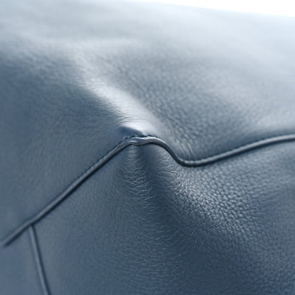 Celine Grained Calfskin Small Horizontal Cabas Phantom Slate 8 of 11