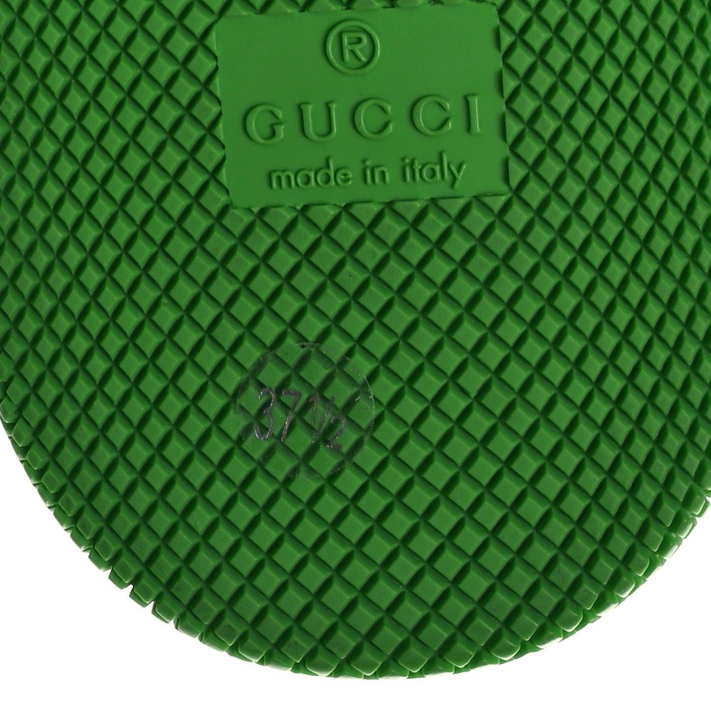 Demetra GG Supreme Monogram Womens Basket Low Top Sneakers 37.5 Great White Green