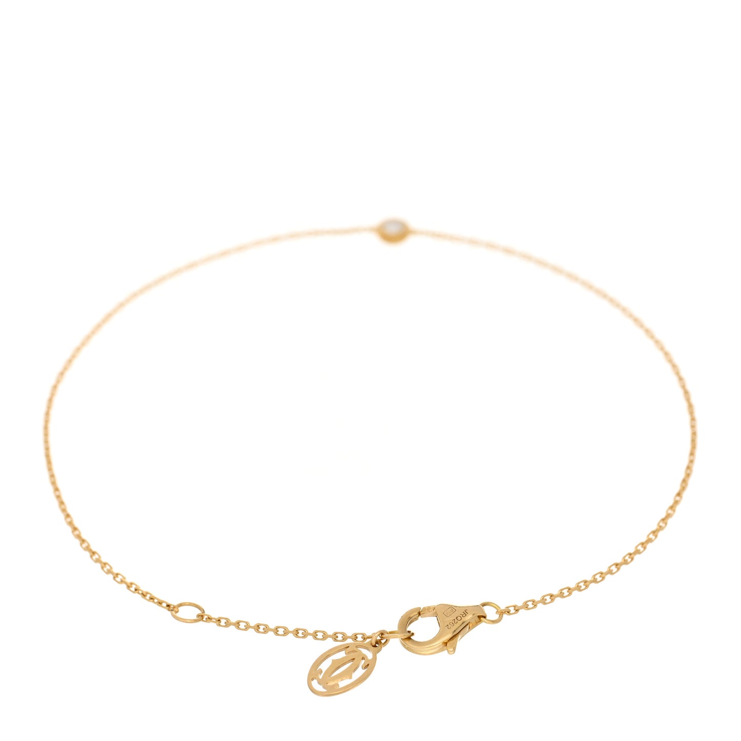18K Yellow Gold Diamond XS D'Amour Bracelet