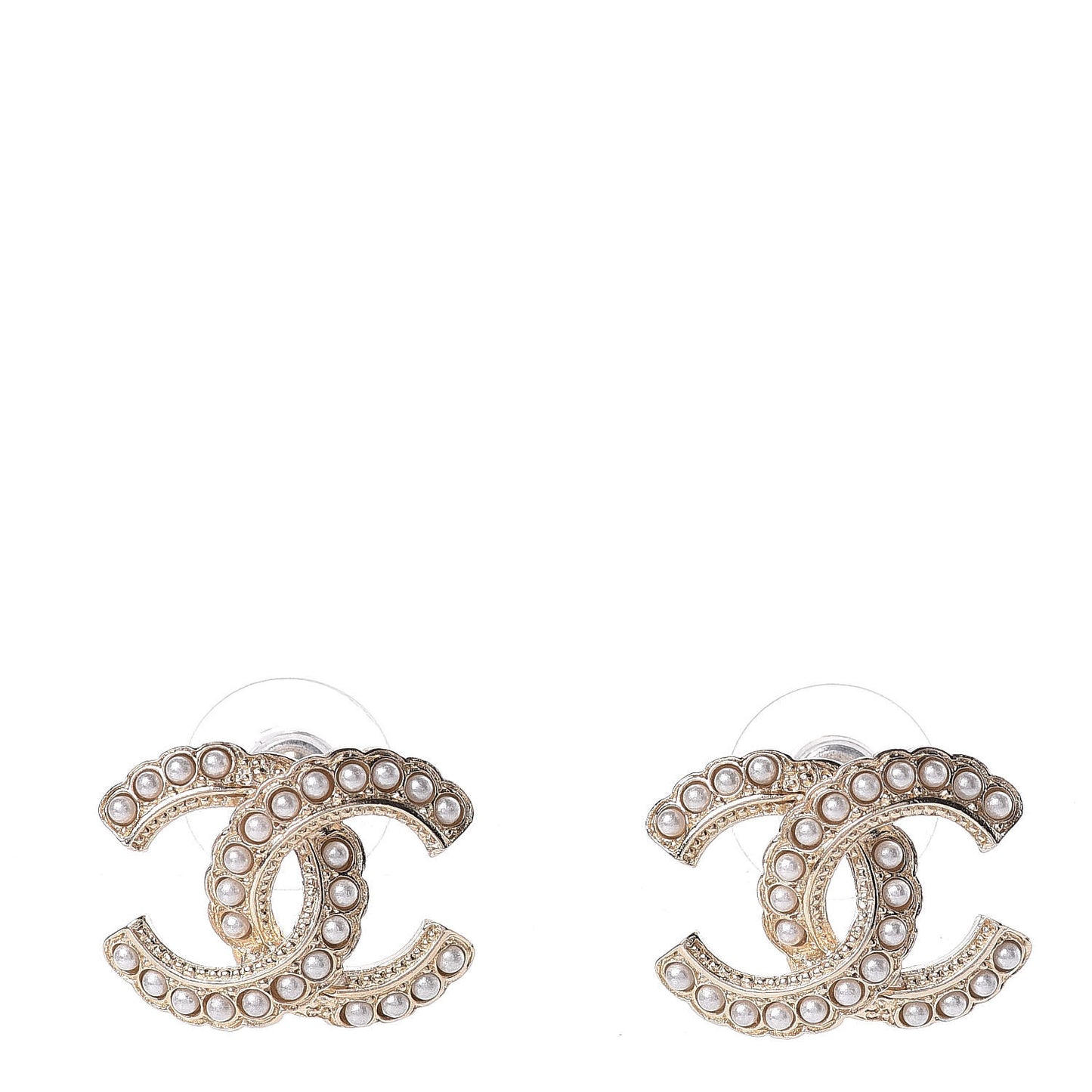 Pearl Queen of France CC Earrings Gold