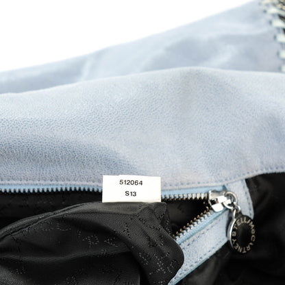 Stella McCartney Shaggy Deer Big Falabella Tote Ice Blue 7 of 9