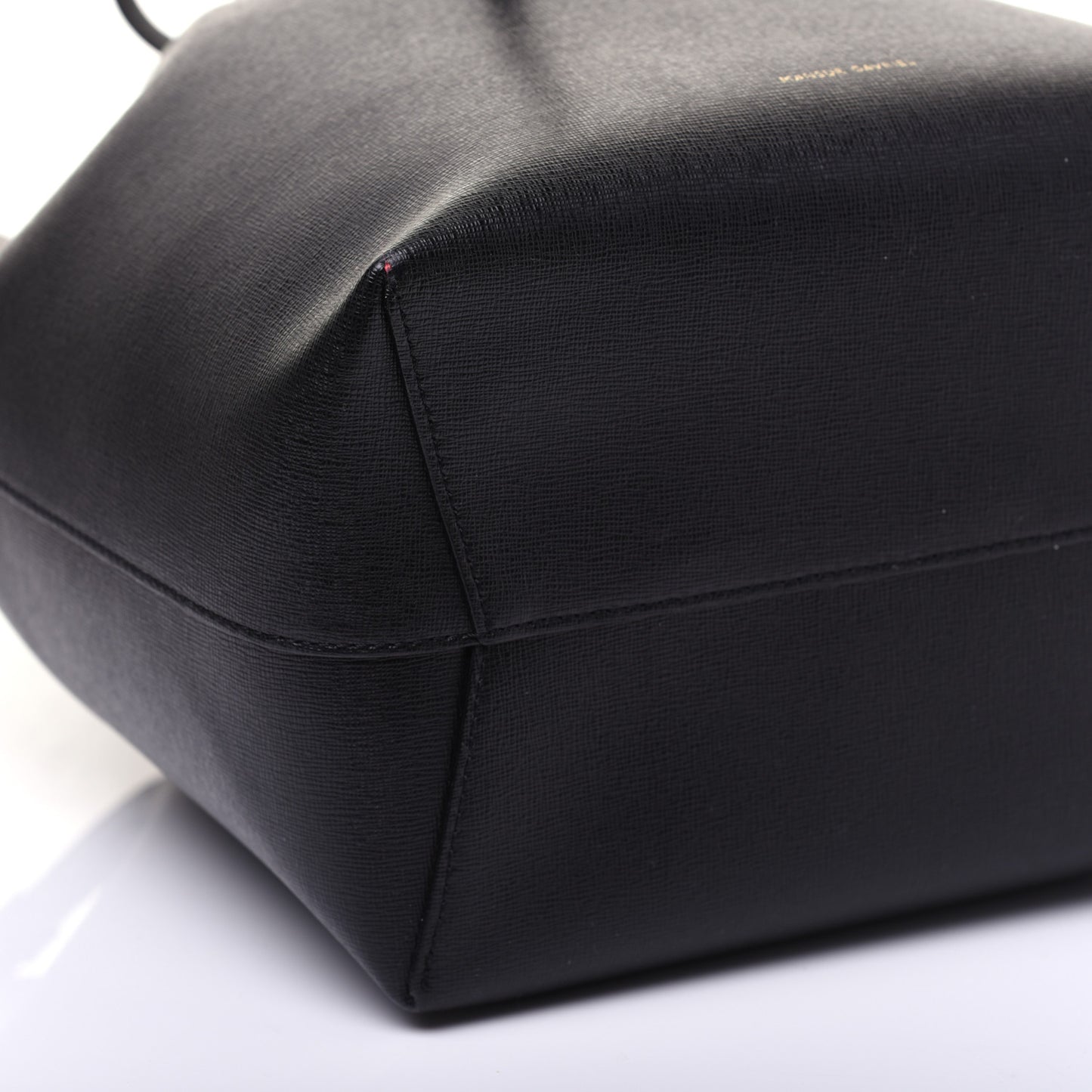 Saffiano Bucket Bag Black Flamma