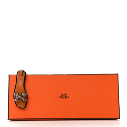 Hermes Lizard Butler Calfskin Hunter Oran Nano Bag Charm Ombre 4 of 4