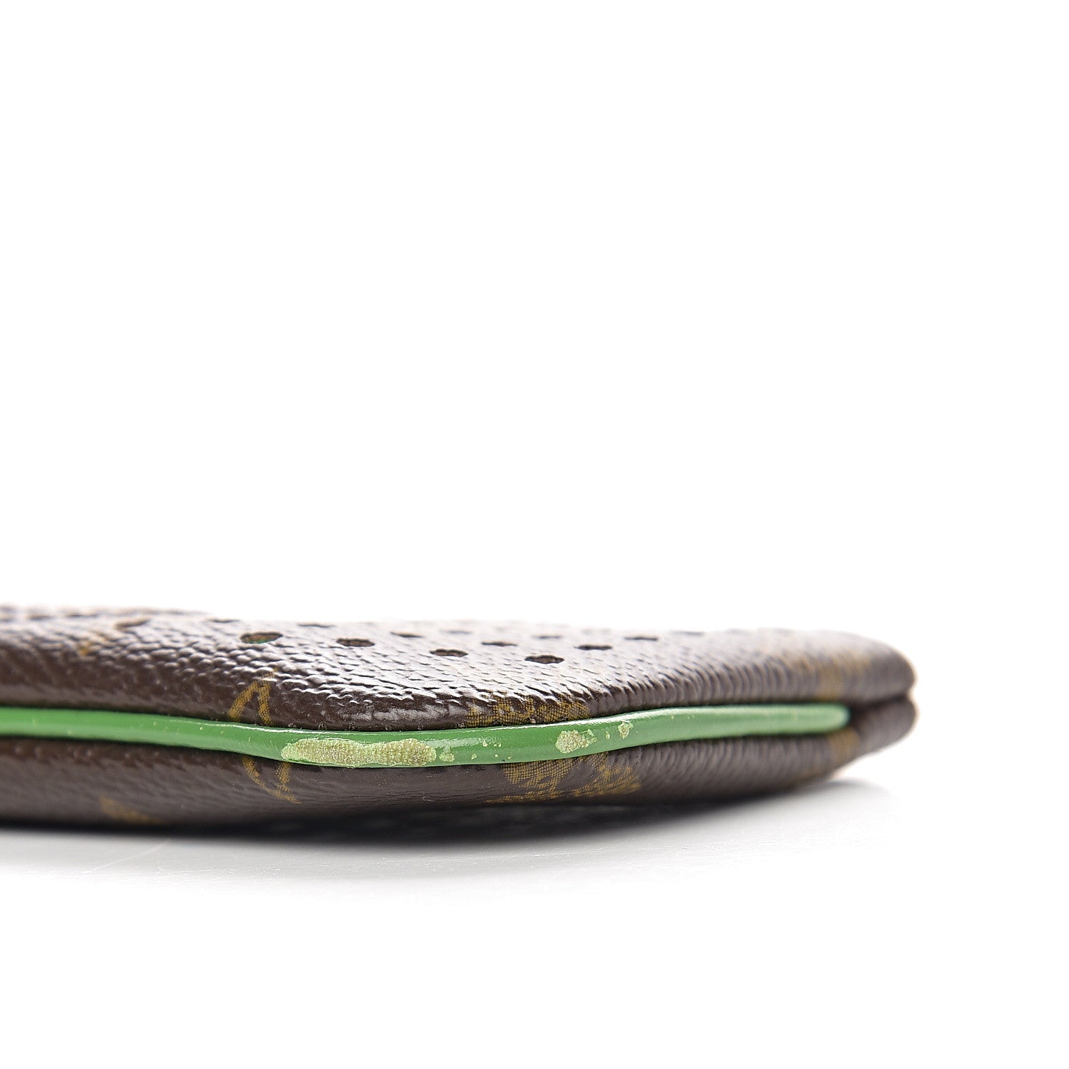Louis Vuitton Monogram Perforated Key Pouch Green 7 of 9