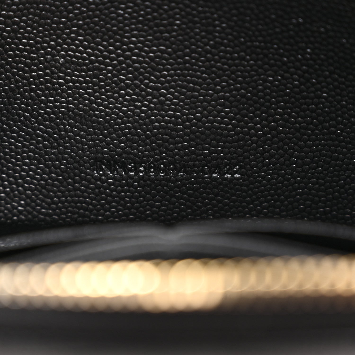 Saint Laurent Grain De Poudre Matelasse Chevron Monogram Zip Around Wallet Black 7 of 11
