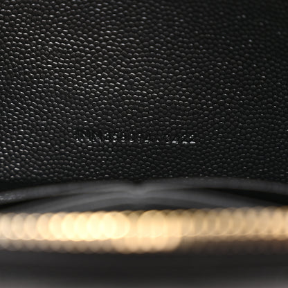 Saint Laurent Grain De Poudre Matelasse Chevron Monogram Zip Around Wallet Black 7 of 11