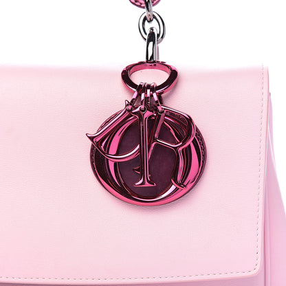Christian Dior Metallic Patent Smooth Calfskin Small Be Dior Flap Pink Fuchsia 19 of 19