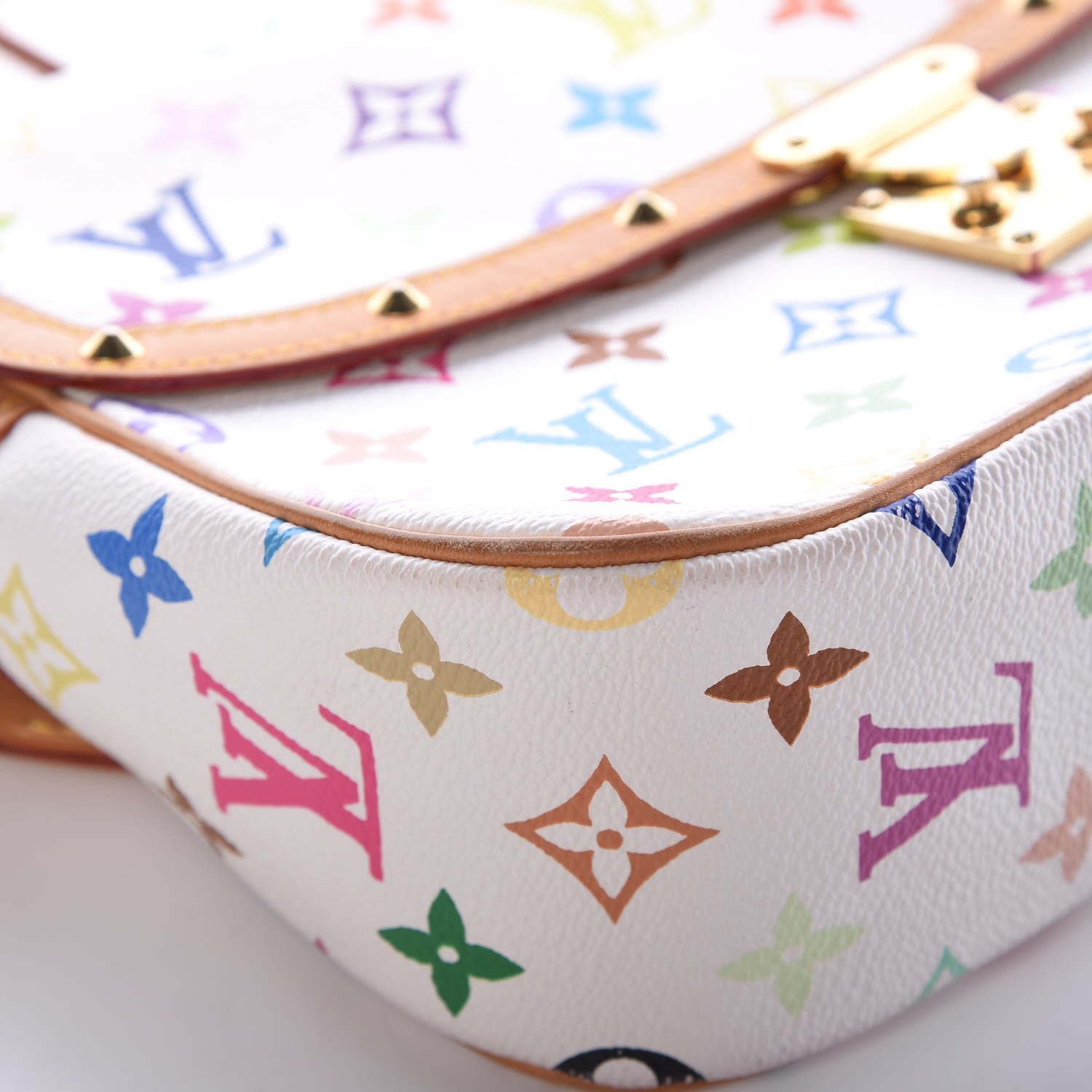 Louis Vuitton Monogram Multicolor Sologne White 13 of 15
