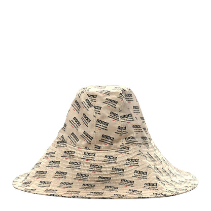 Gucci Silk Stamp Print Bucket Hat 2 of 8