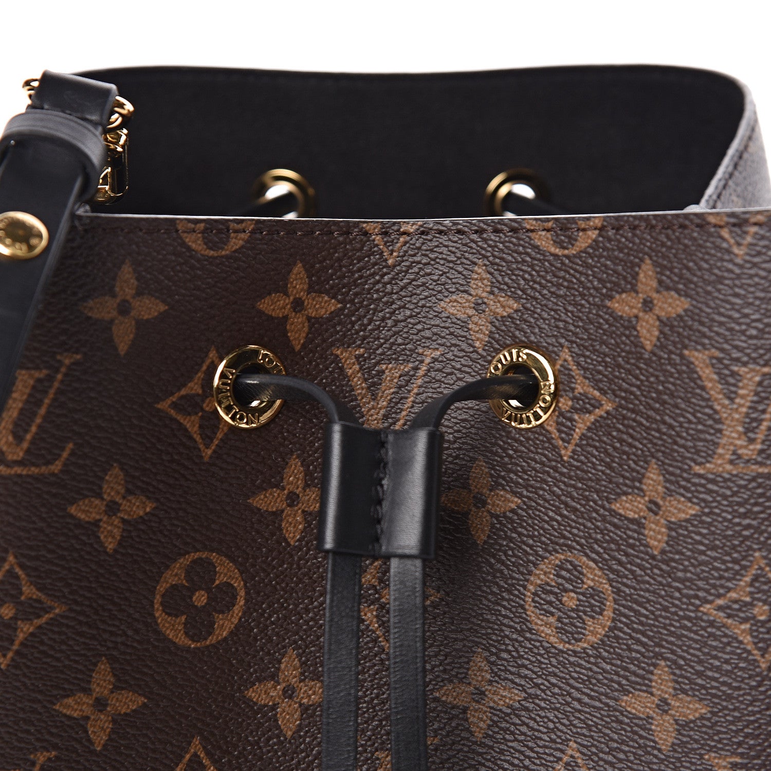 Louis Vuitton Monogram Neonoe MM Black 10 of 10
