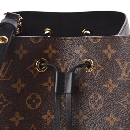 Louis Vuitton Monogram Neonoe MM Black 10 of 10