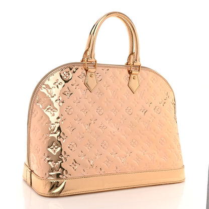 Louis Vuitton Monogram Miroir Alma MM Gold 3 of 16