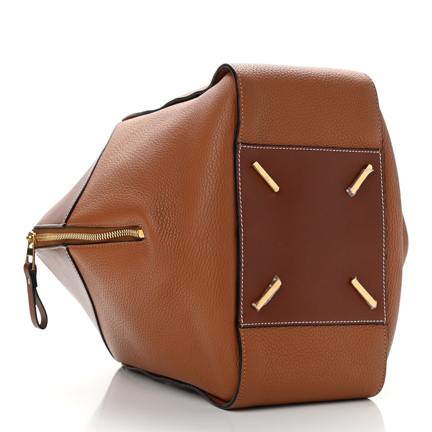 Loewe Grained Calfskin Small Hammock Shoulder Bag Tan 3 of 9
