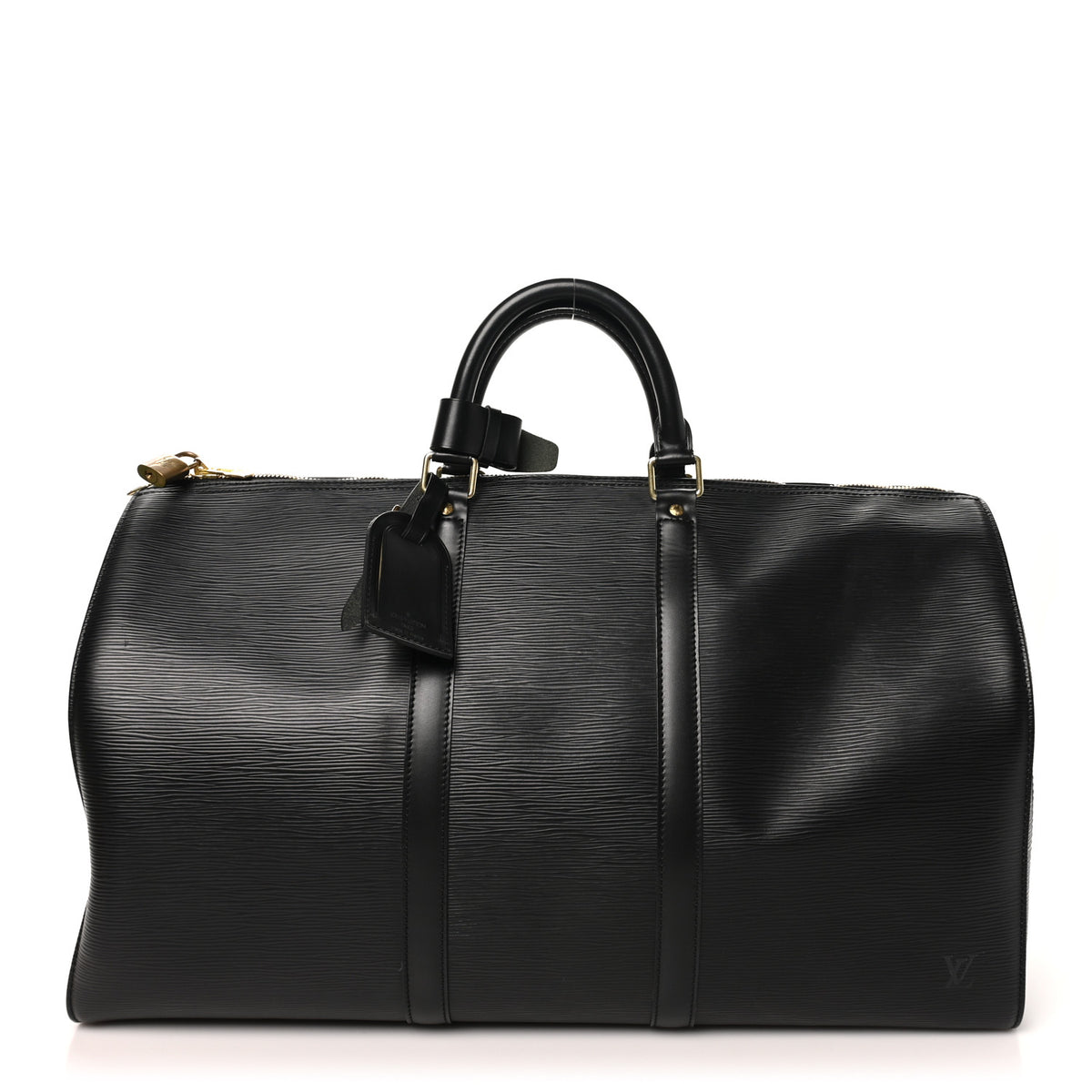 Louis Vuitton Epi Keepall 50 Black 1 of 11