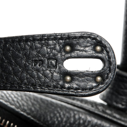 Hermes Taurillon Clemence Lindy 34 Black 7 of 9