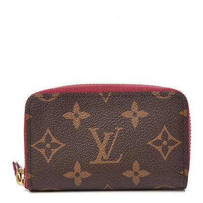 Louis Vuitton Monogram Zippy Multicartes Fuchsia 1 of 6