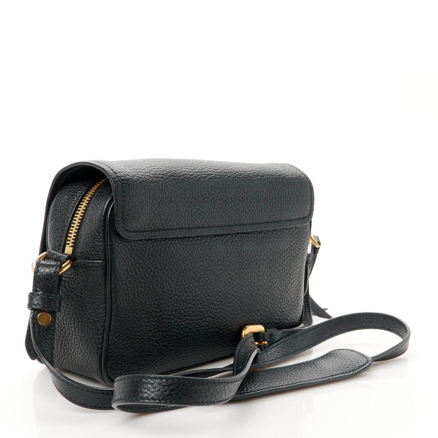 Vitello Phenix Crossbody Bag Black