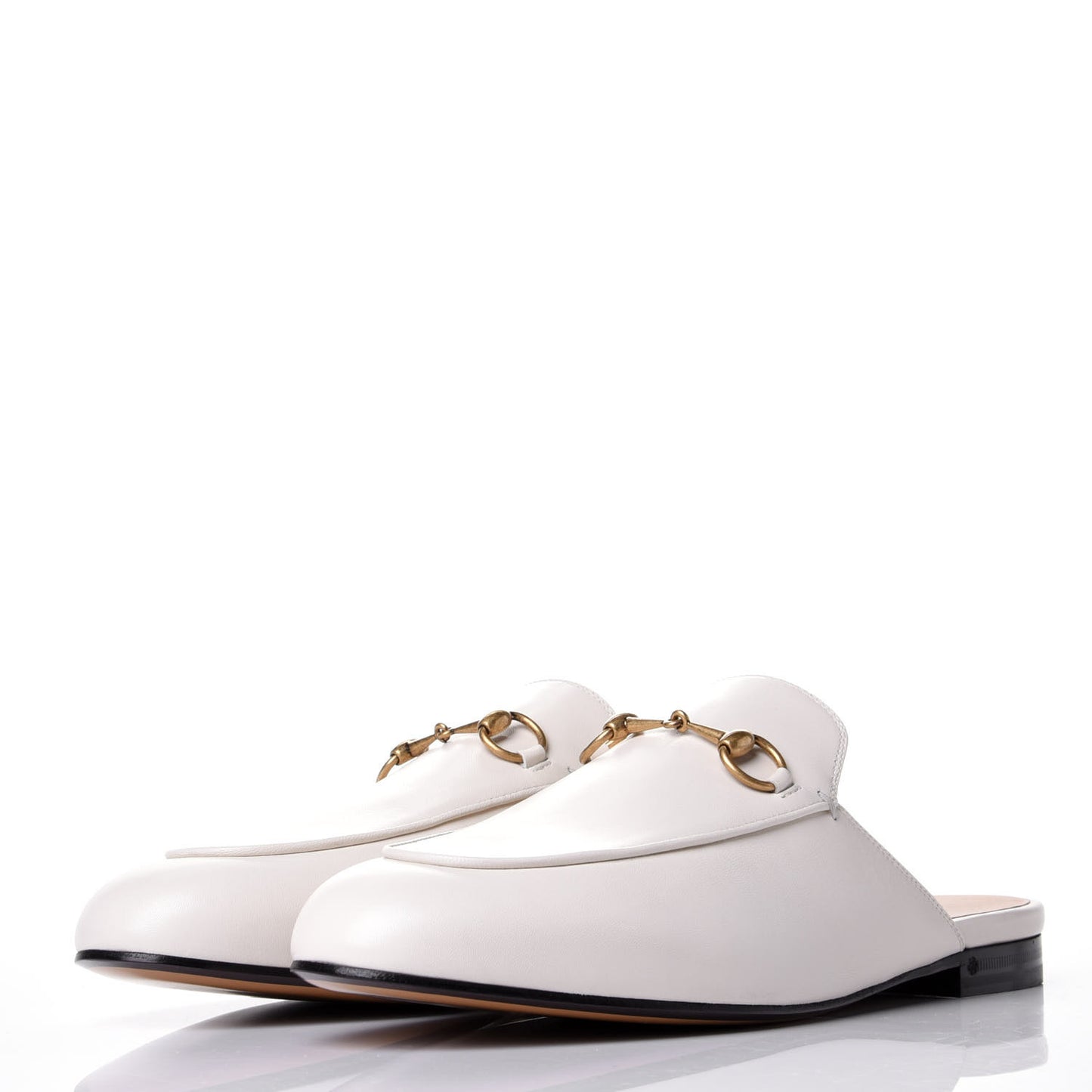 Malaga Kid Womens Princetown Slippers 39.5 Mystic White