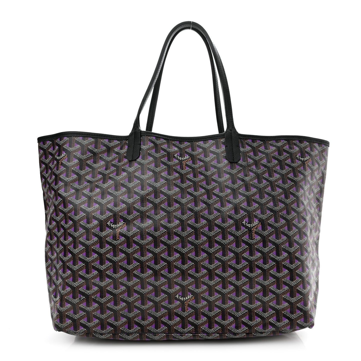 Goyardine Saint Louis Claire Voie PM Black Violet