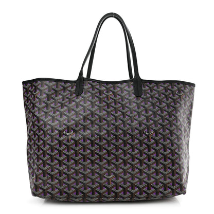 Goyard Goyardine Saint Louis Claire Voie PM Black Violet 3 of 11