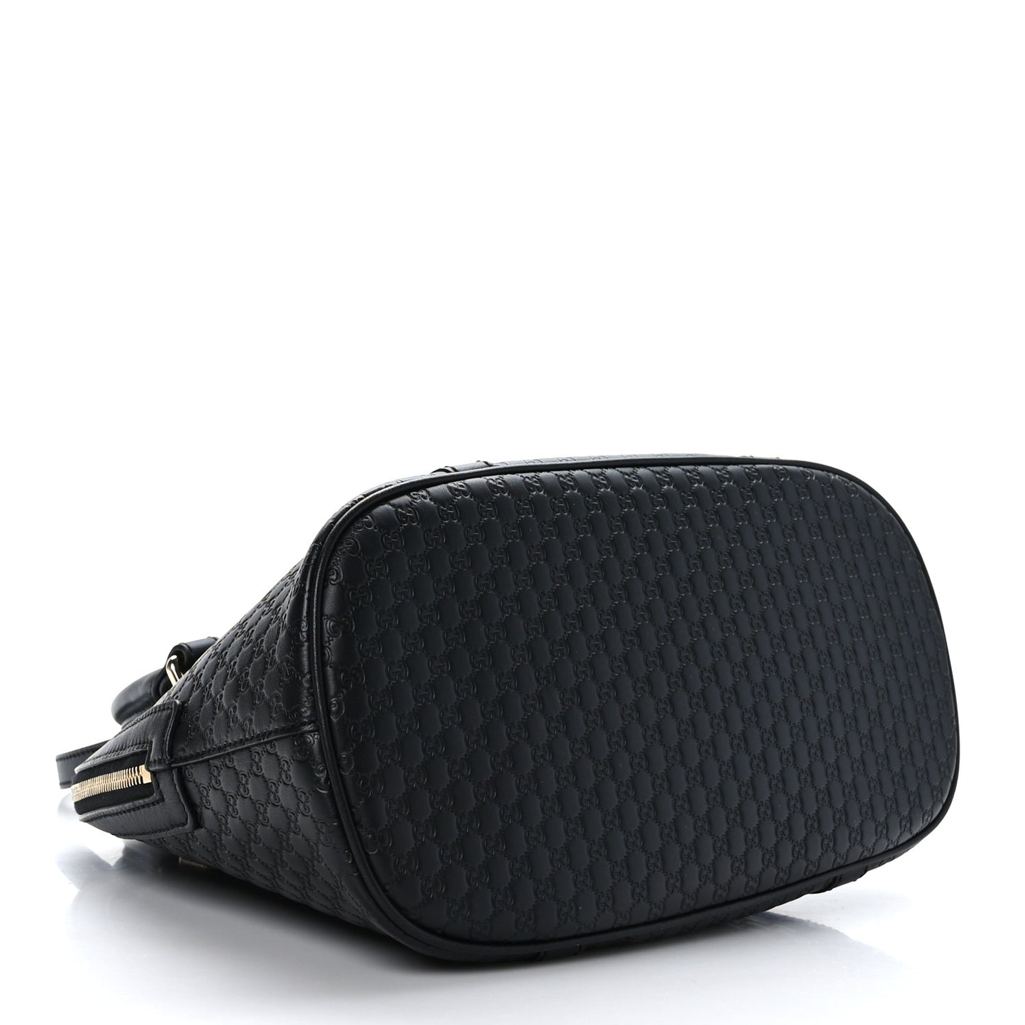 Microguccissima Medium Dome Bag Black