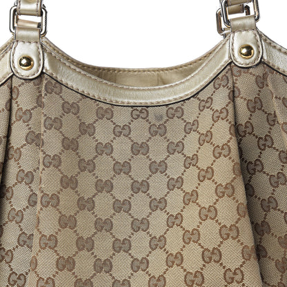 Gucci Monogram Large Sukey Tote Champagne 8 of 26
