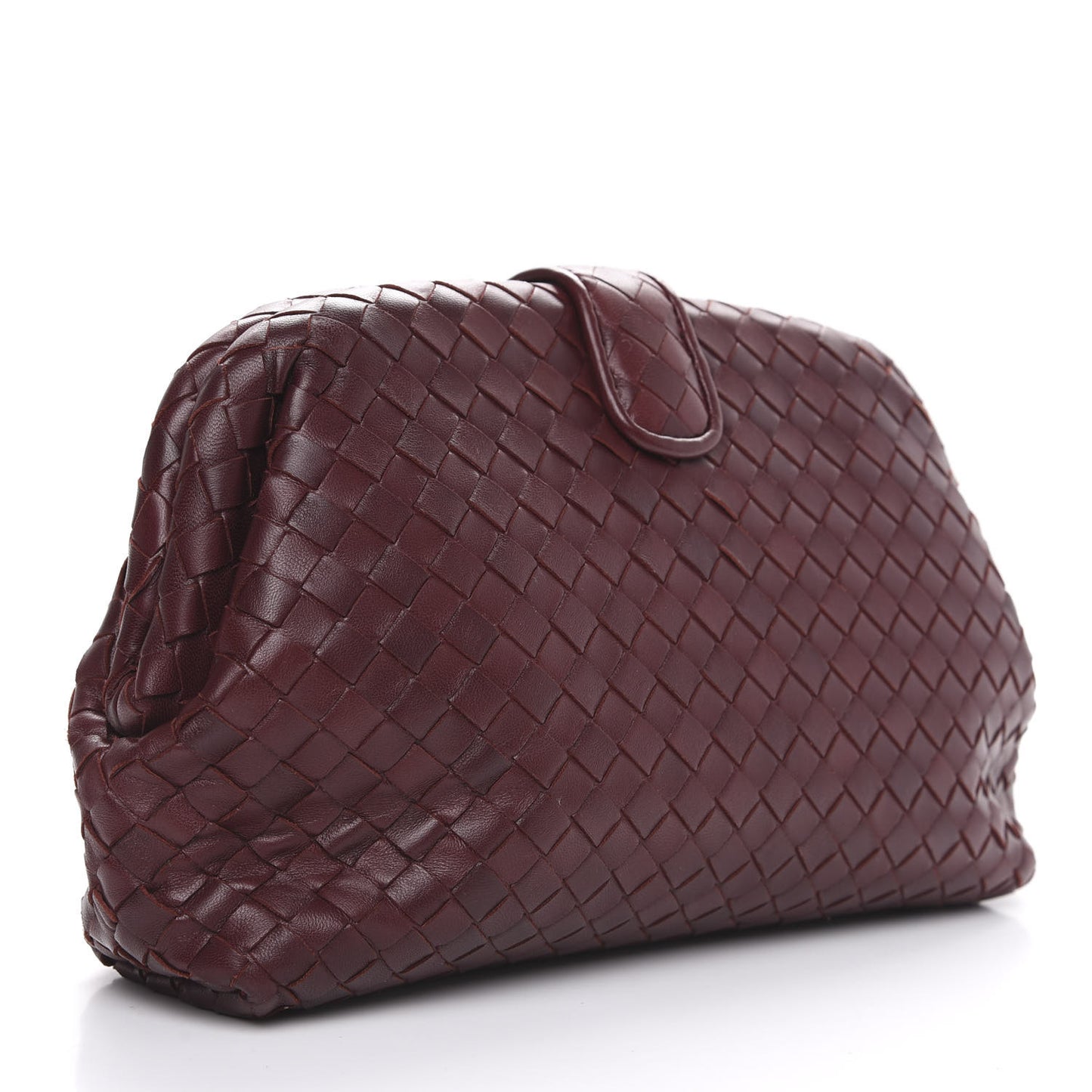 Nappa Intrecciato The Lauren 1980 Clutch Gigolo Red