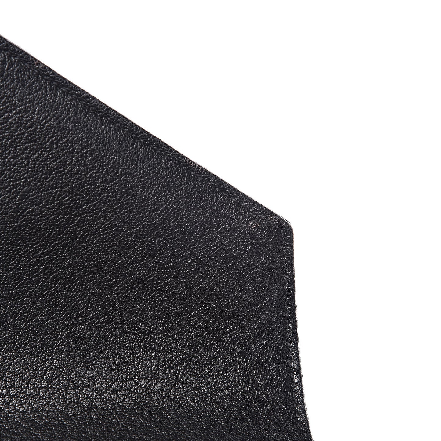 Sheepskin Matelasse Chevron Monogram Medium College Bag Black