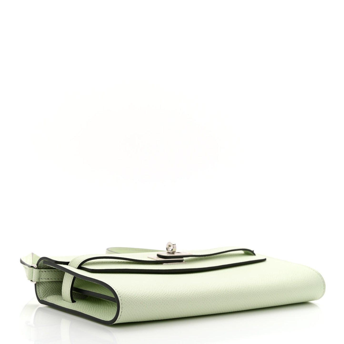 Epsom Kelly Wallet To Go Vert Fizz