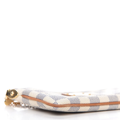 Louis Vuitton Damier Azur Pochette Milla MM 6 of 9